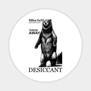 Silica Gel Bear Magnet